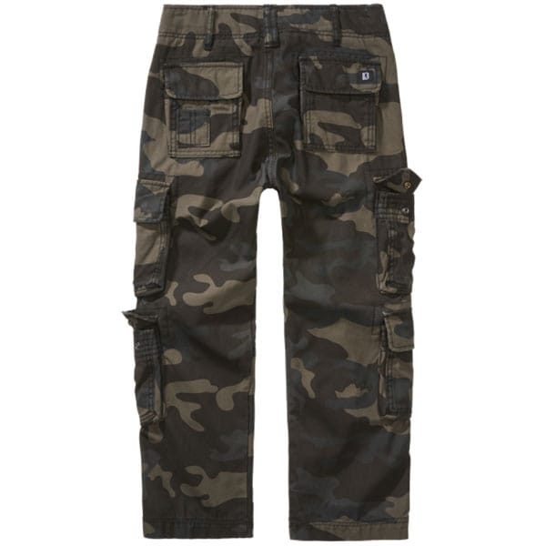 Spodnie dziecięce Brandit Pure - Dark Camo