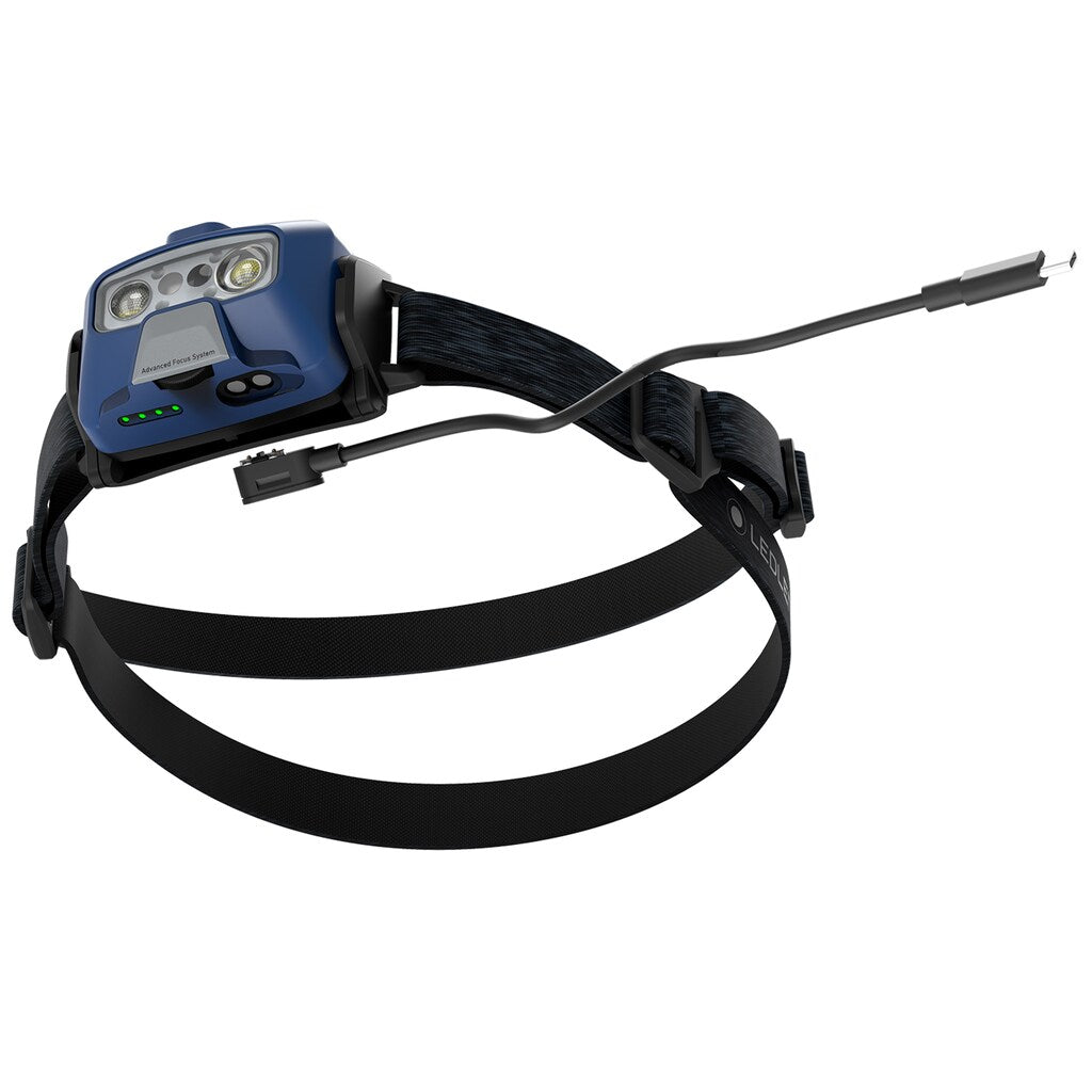 Latarka czołowa Ledlenser HF6R Core Blue - 800 lumenów