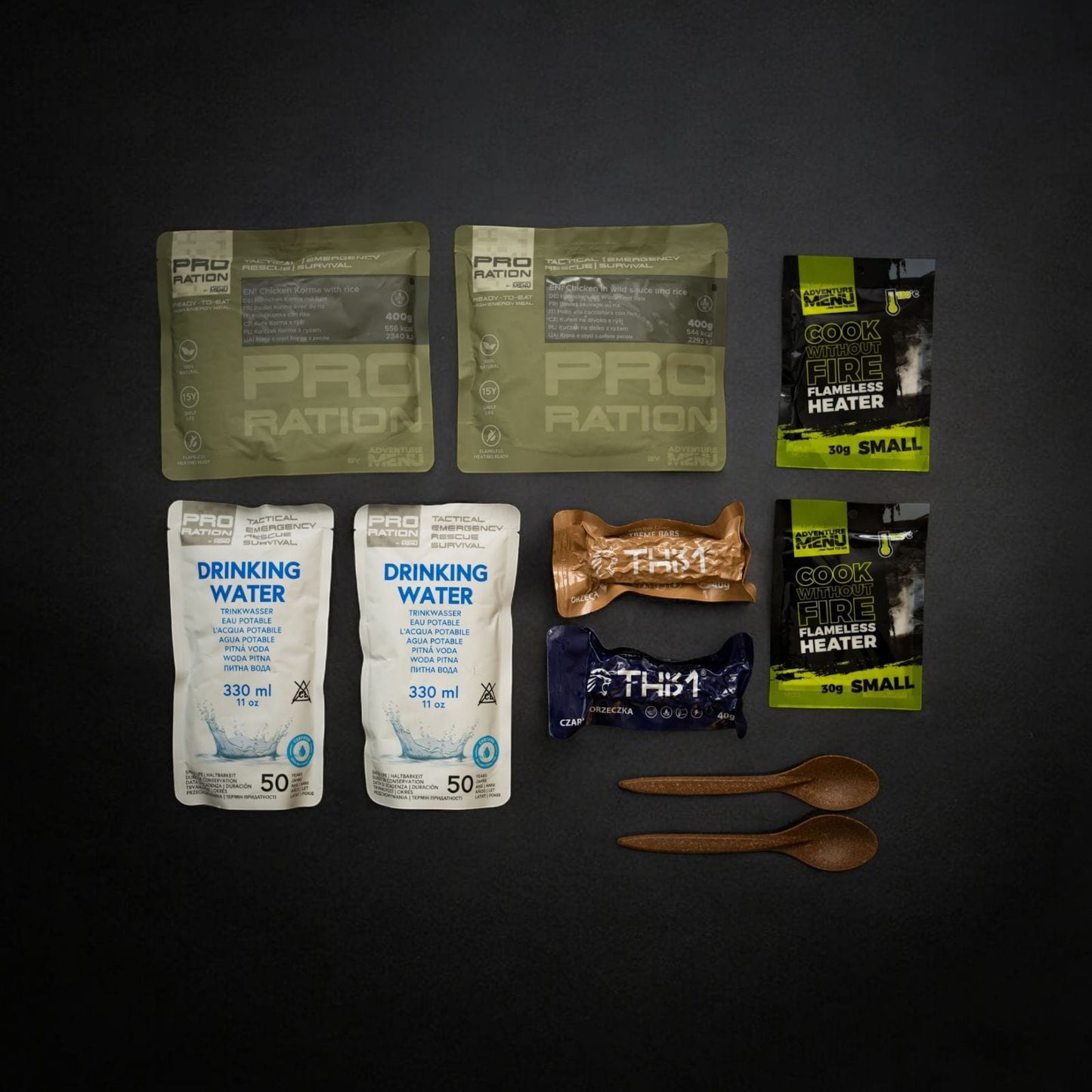 Racja żywnościowa Pro Ration Emergency Food/Water pack - Menu II