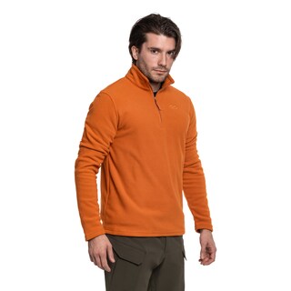 Polar Highlander Outdoor Ember Fleece Top - Pumpkin Orange