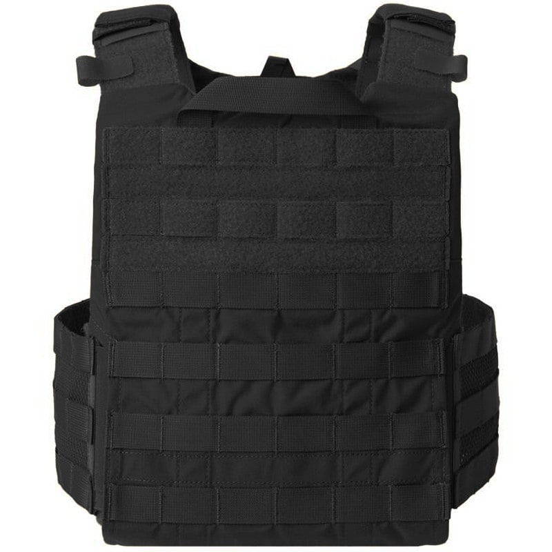 Modułowa kamizelka taktyczna Helikon Guardian Military Set Black - na płyty L
