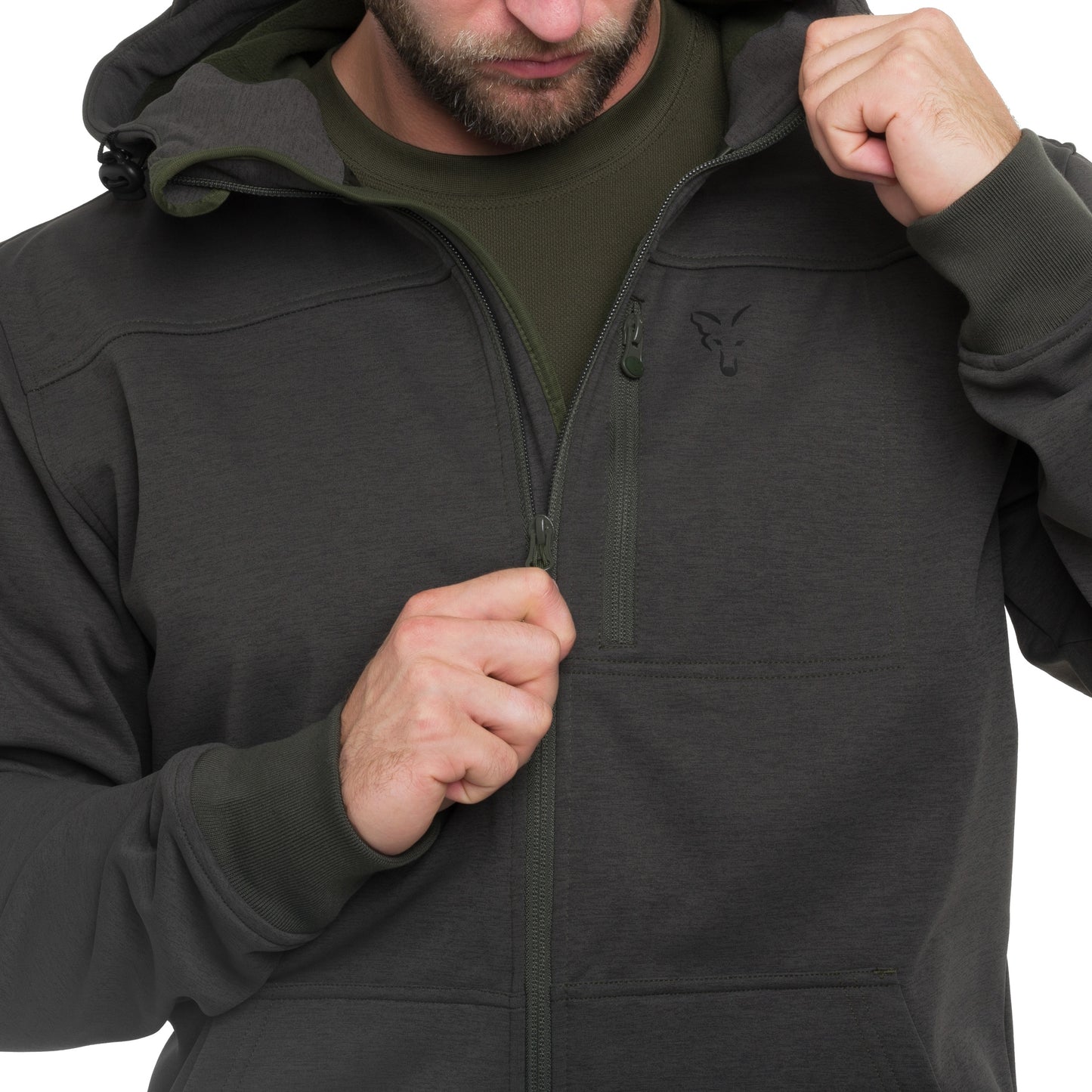Kurtka FOX Softshell - Green/Black