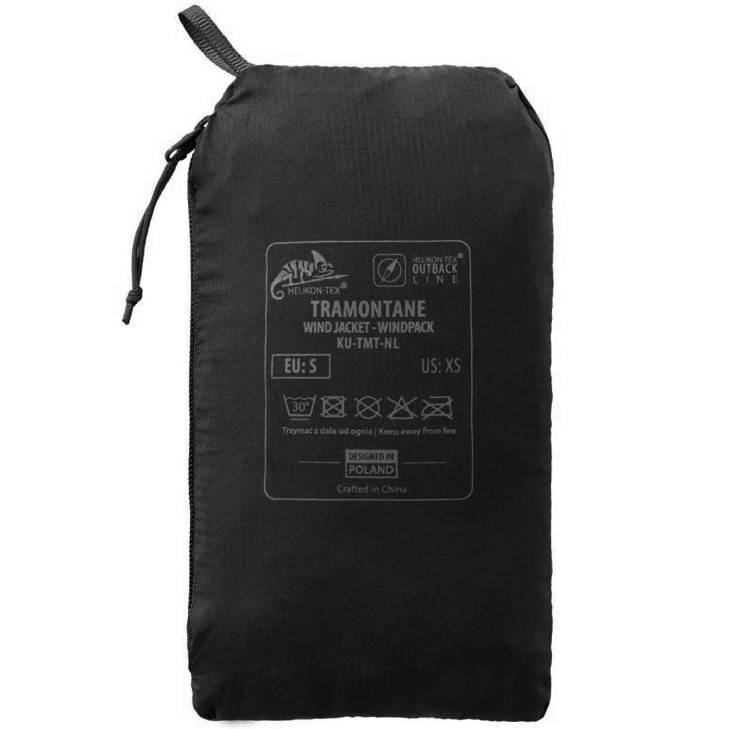 Kurtka Helikon Tramontane WindPack - Black