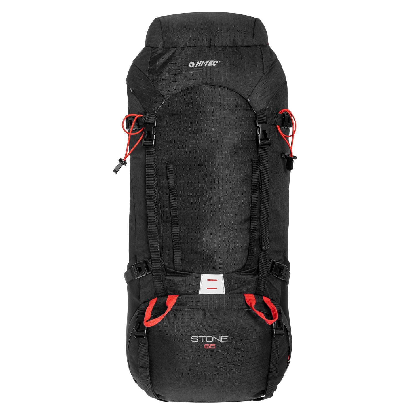 Plecak Hi-Tec Stone 65 l - Black/High Risk Red