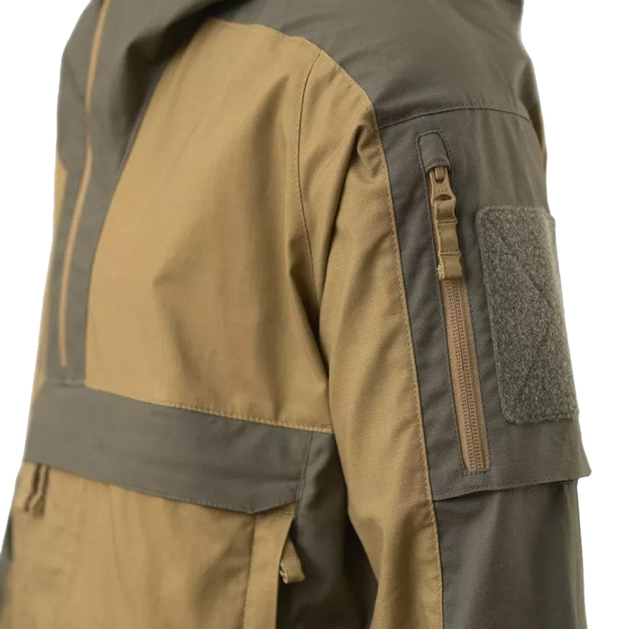 Kurtka Helikon Anorak Tracer PolyCotton Stretch Rip-Stop - Coyote/Tajga Green