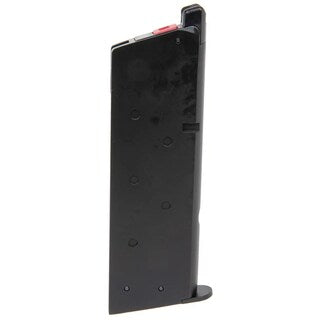 Magazynek ASG AW Custom Green Gas 13 kulek do replik z serii 1911/NE - Black