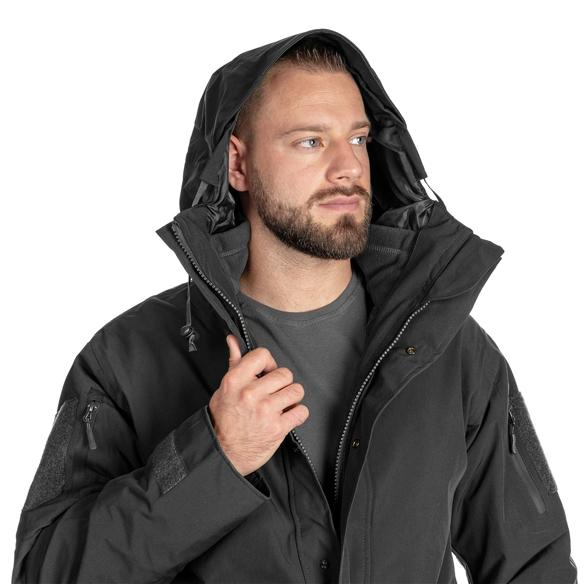 Kurtka Mil-Tec ECWCS Wet Weather Gen.II z podpinką Black