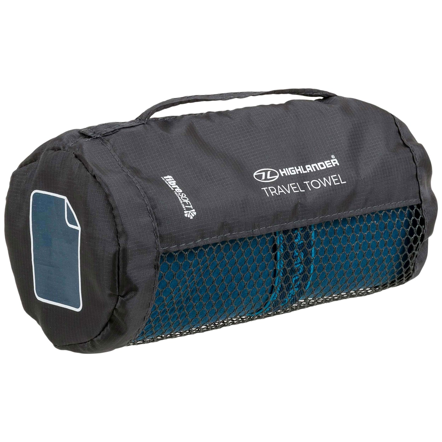 Ręcznik szybkoschnący Highlander Outdoor Fibre Soft M - Navy