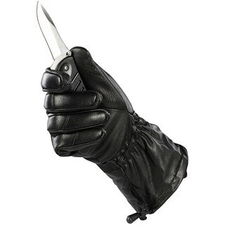 Rękawice zimowe skórzane M-Tac - Black