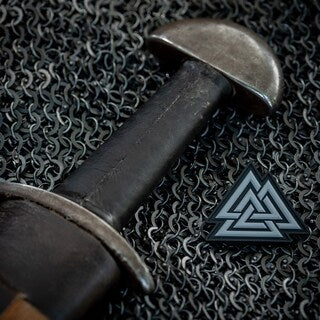 Naszywka M-Tac Valknut PVC Black/Grey