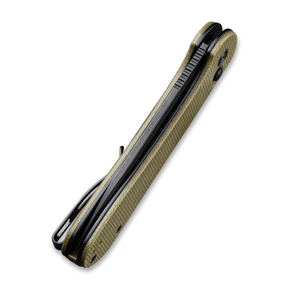 Nóż składany Civivi Elementum Button Lock Micarta - Olive
