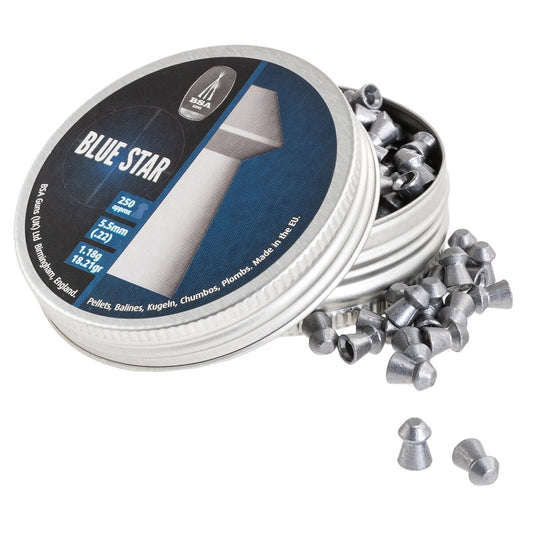 Śrut BSA Blue Star 5,5 mm - 250 szt.