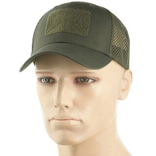 Czapka z daszkiem M-Tac Vent plus velcro Flex Rip-Stop - Army Olive