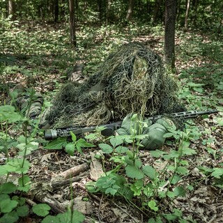 Strój maskujący MFH Ghilie Camo Parka Woodland