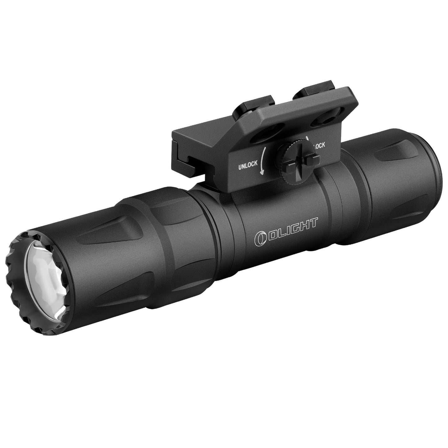 Latarka na broń Olight Odin S Matte Black z montażem - 1500 lumenów