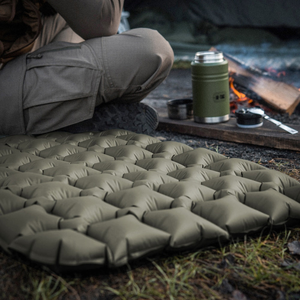 Materac jednoosobowy M-Tac 195 x 60 cm - Olive