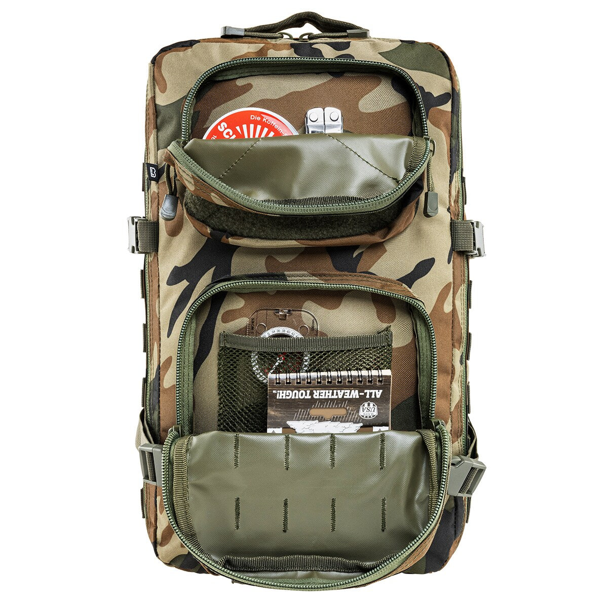 Plecak Brandit US Cooper Patch Large 40 l - Woodland