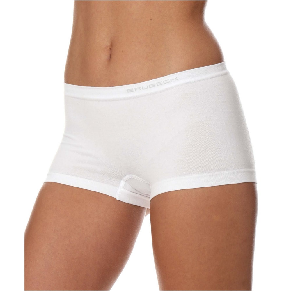 Bokserki damskie termoaktywne Brubeck Comfort Cotton - Białe