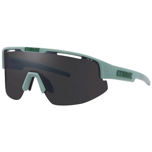 Okulary przeciwsłoneczne Bliz Matrix Small Nano Optics - Matte Green/Smoke Mirror Silver