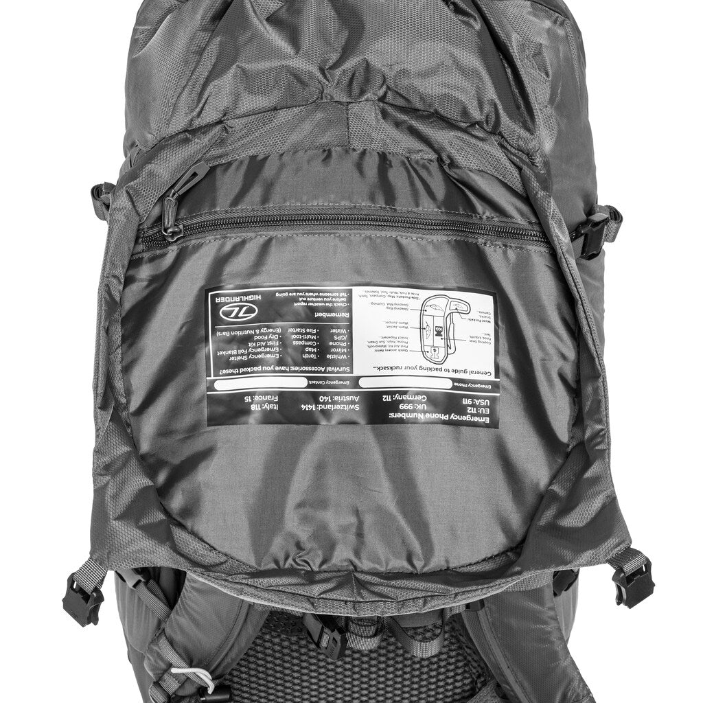 Plecak damski Highlander Outdoor Ben Nevis 52 l - Grey