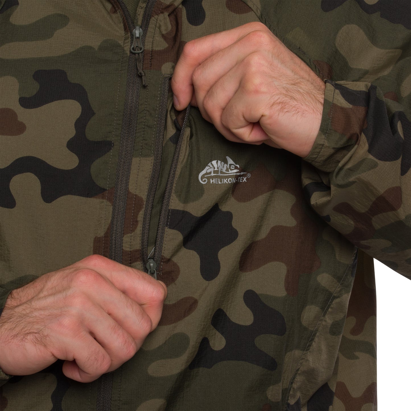 Kurtka Helikon Tramontane WindPack - wz.93 Pantera PL Woodland