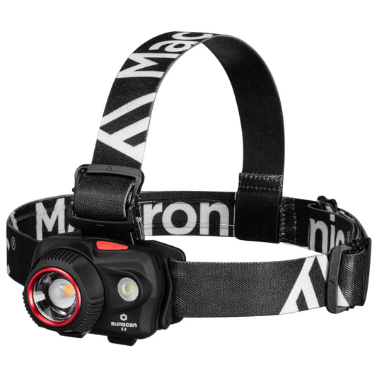Latarka czołowa Mactronic Sunscan 5.3 Black - 300 lumenów