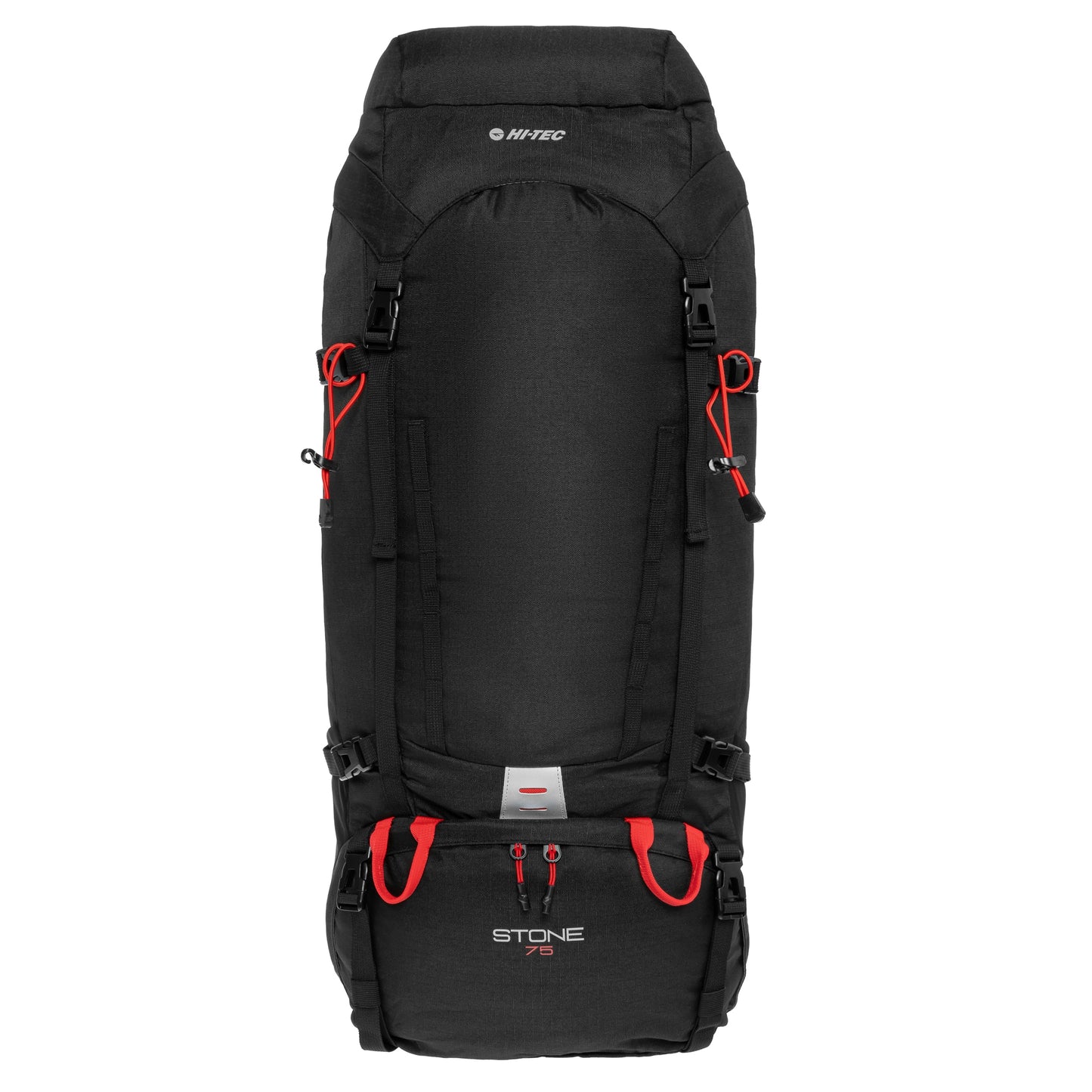 Plecak Hi-Tec Stone 75 l - Black/High Risk Red