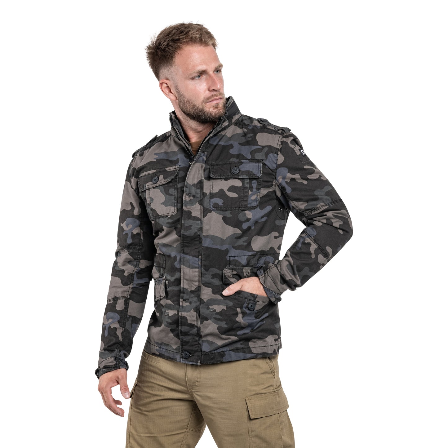 Kurtka Brandit Britannia - Dark Camo