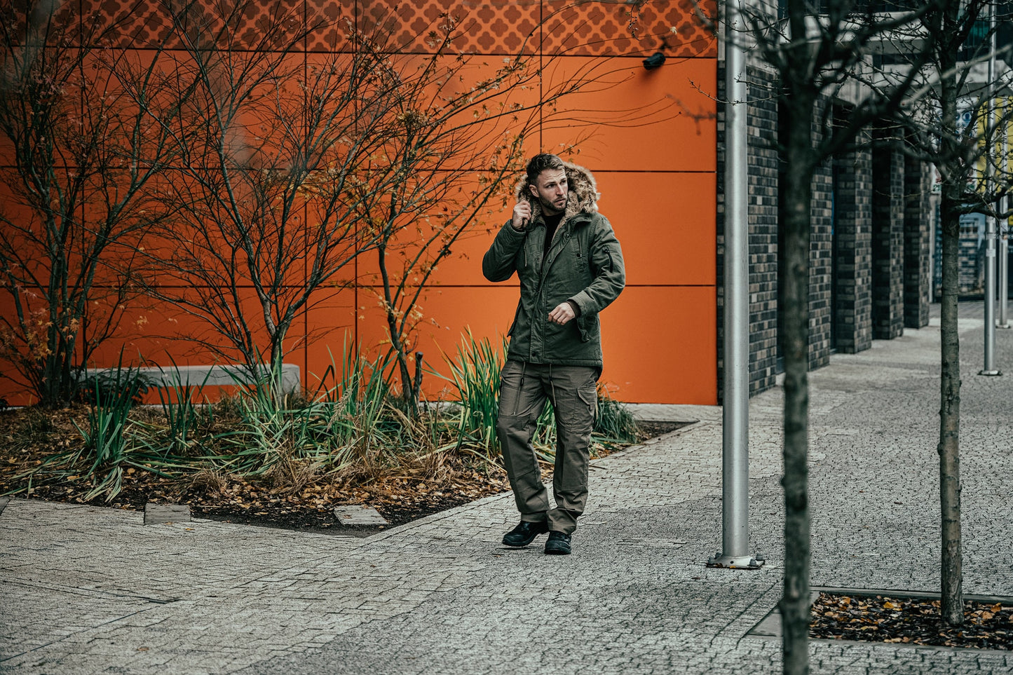 Kurtka Military Wear Fish Tail Parka - Olive