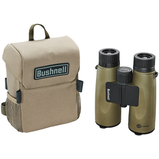 Lornetka Bushnell Prime 12x50 Roof + pokrowiec Vault - Green
