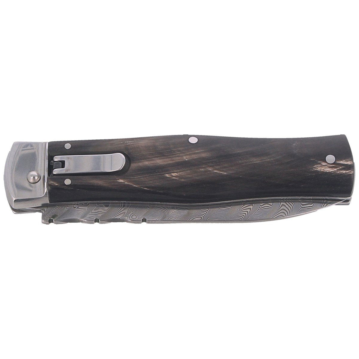 Nóż sprężynowy Mikov Predator Damascus 241-DR-1/KP