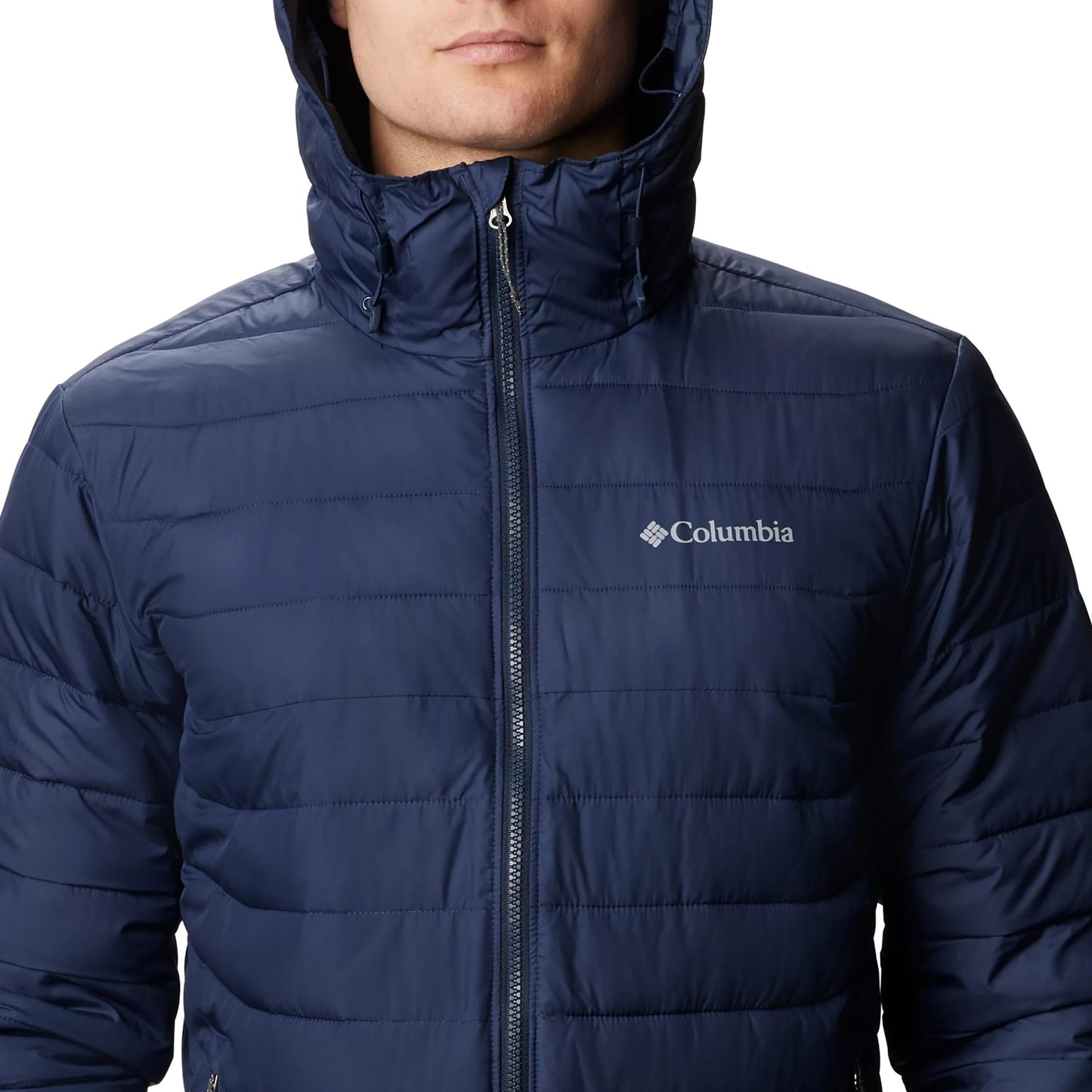 Kurtka Columbia Powder Lite Hooded Jacket - Collegiate Navy