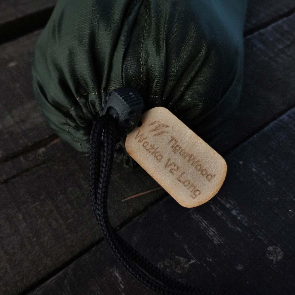 Hamak ultralekki TigerWood Ważka V2 Long Green