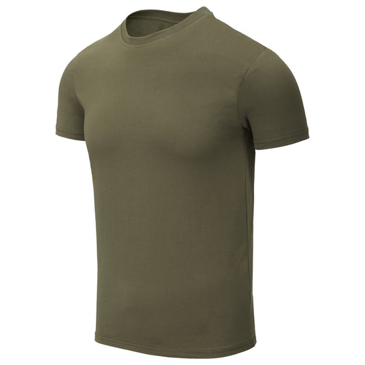 Koszulka T-Shirt Helikon z bawełny organicznej Slim - Olive Green