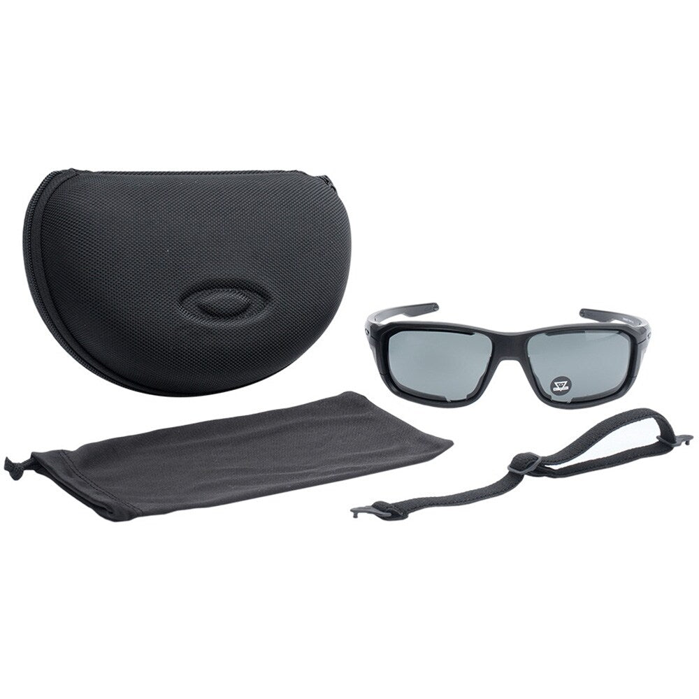 Okulary taktyczne Oakley SI Ballistic HNBL - Matte Black Grey