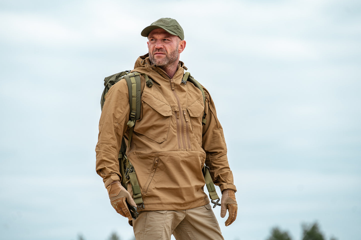 Kurtka Helikon Pilgrim Anorak - Coyote