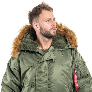Kurtka Alpha Industries N2B - Sage Green