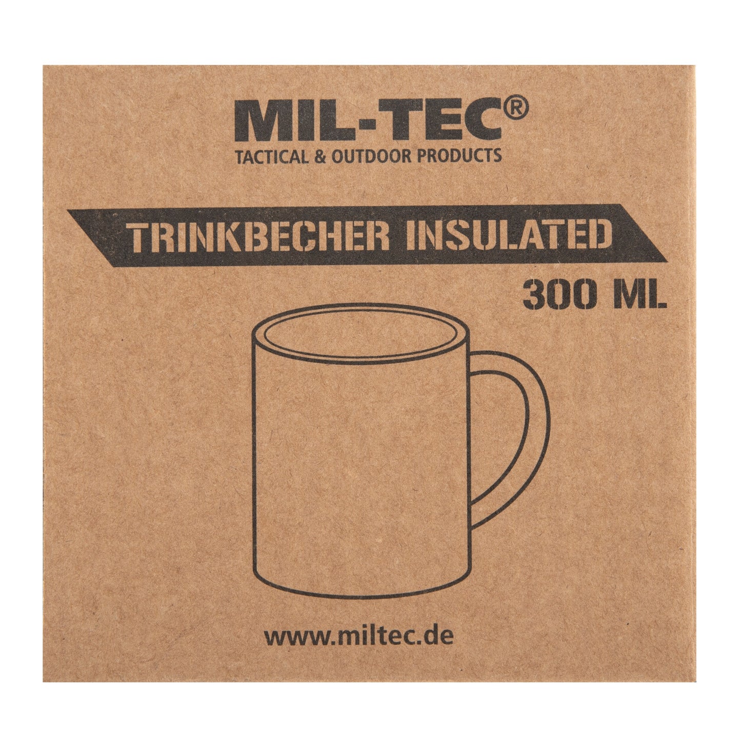 Kubek termiczny Mil-Tec 300 ml - Olive