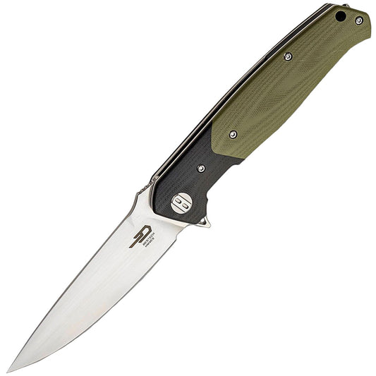 Nóż składany Bestech Knives BG03A Swordfish - Green