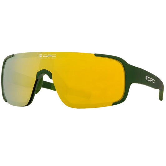 Okulary przeciwsłoneczne OPC All Round Jet I z polaryzacją - Matt Green/Gold Revo