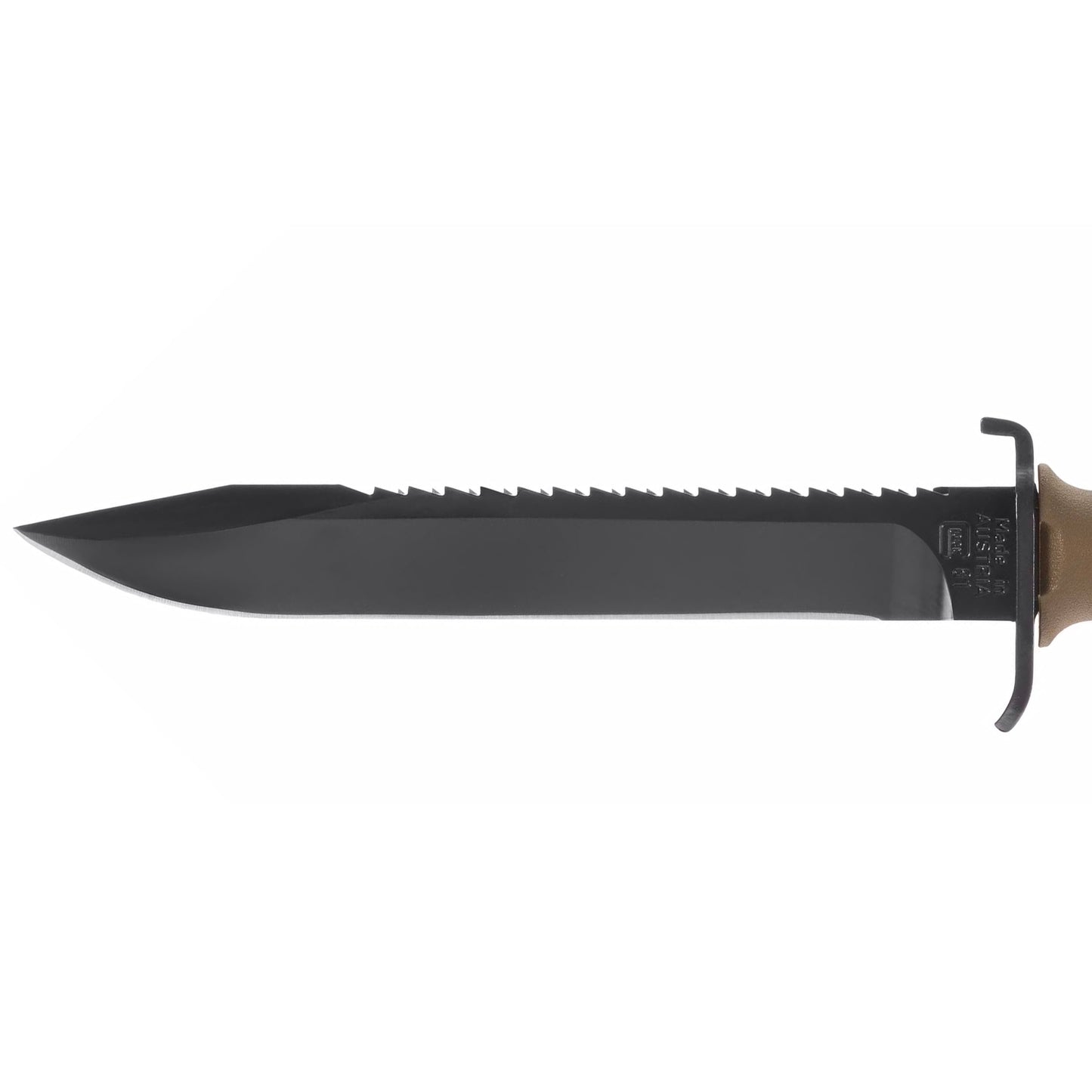 Nóż wojskowy Glock FM81 Flat Dark Earth z piłą