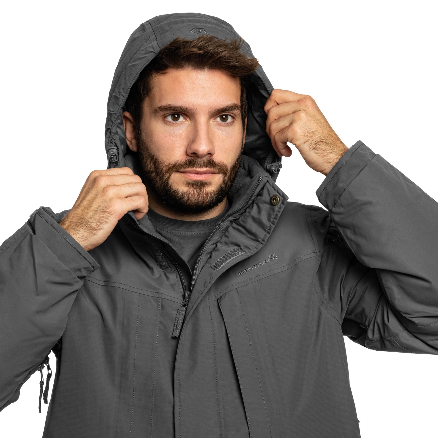 Kurtka Pentagon HCP Parka - Cinder Grey