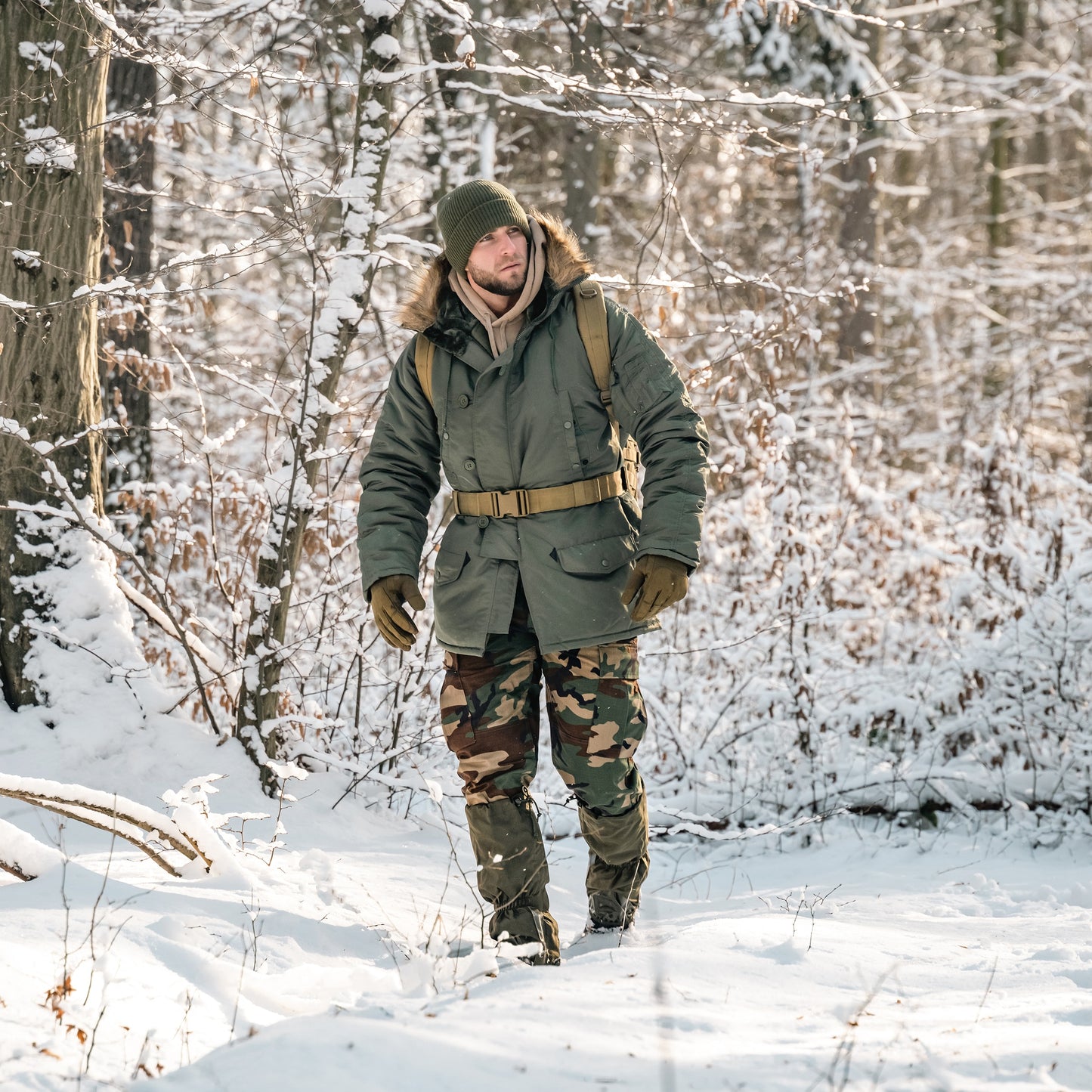 Kurtka Mil-Tec N3B Parka - Olive