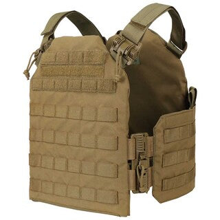 Kamizelka taktyczna typu Plate Carrier Condor Cyclone RS - Coyote Brown