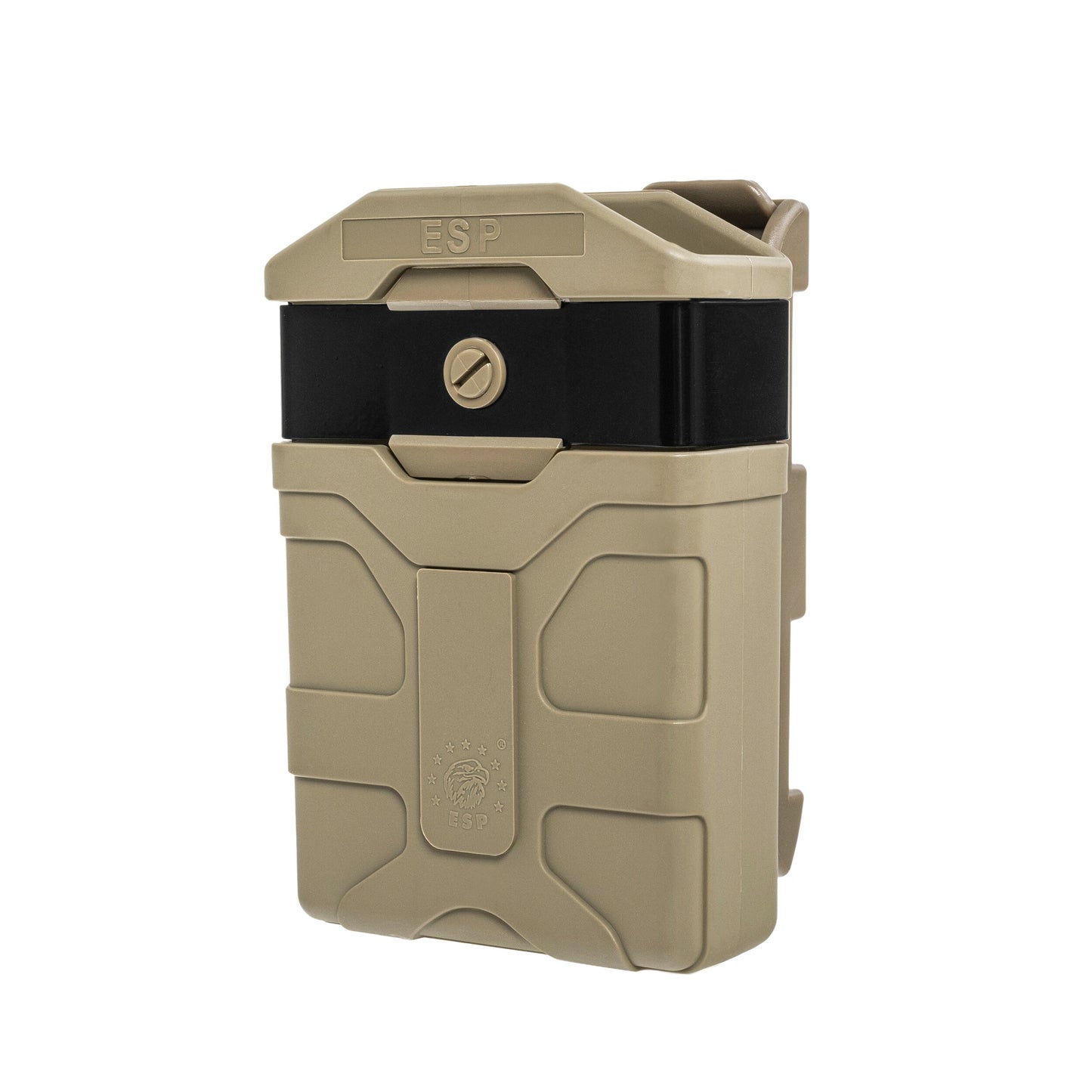 Ładownica obrotowa ESP z montażem UBC-04-2 Clip na magazynek AR-15 - Khaki