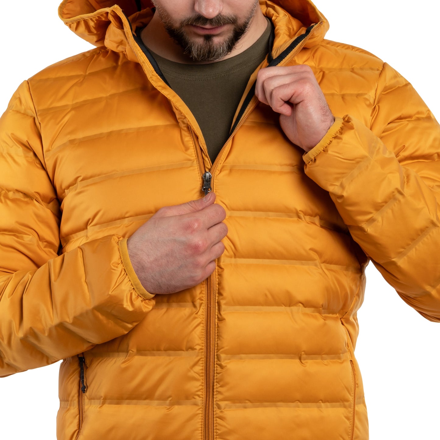 Kurtka Columbia Lake 22 Down Hooded Jacket - Raw Honey