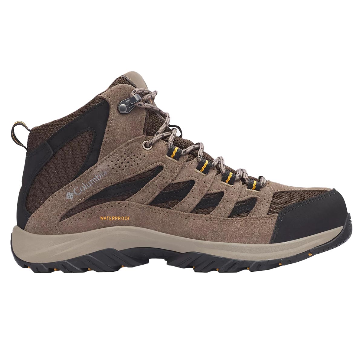 Buty Columbia Crestwood Mid Waterproof - Cordovan/Squash