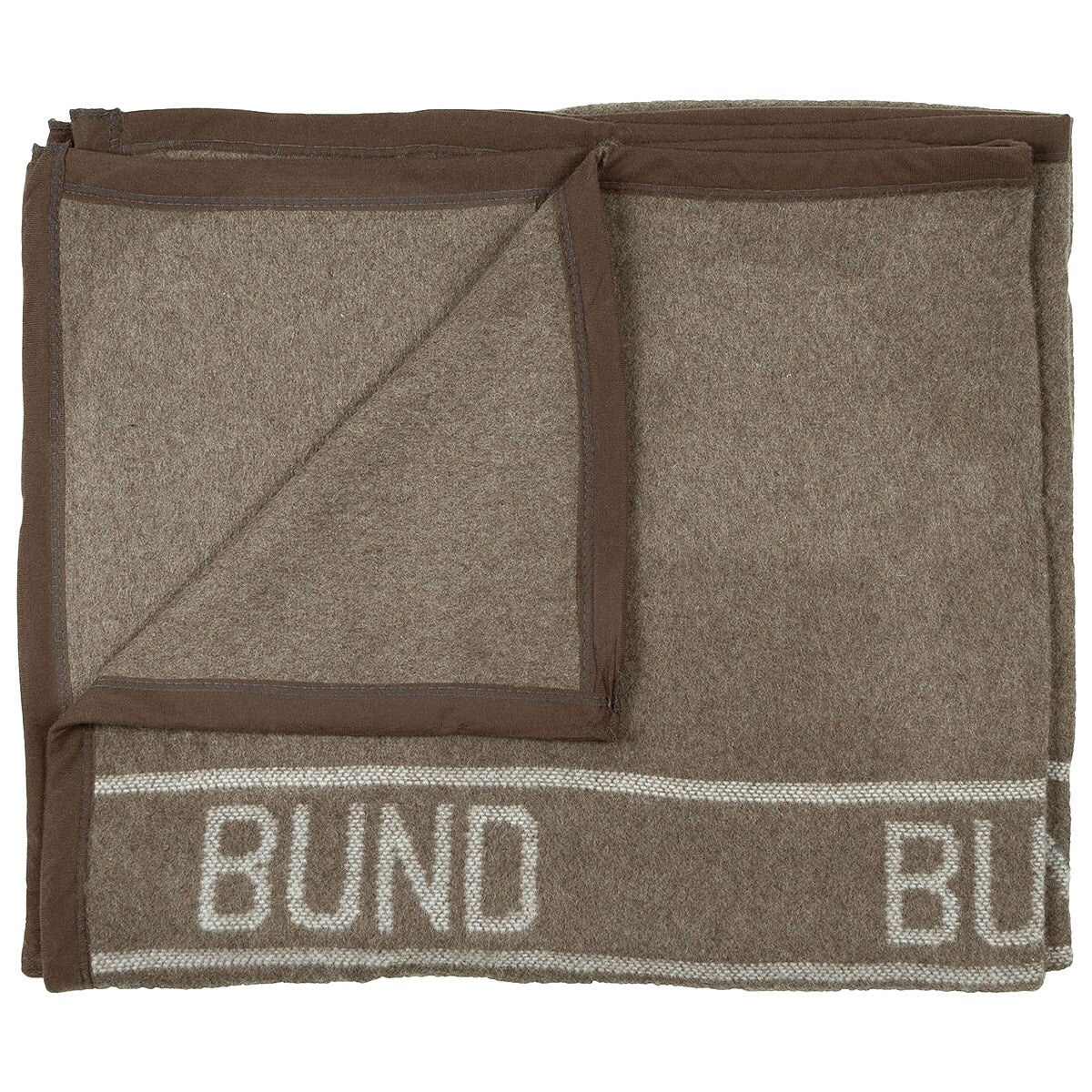 Koc wełniany MFH BW - Brown