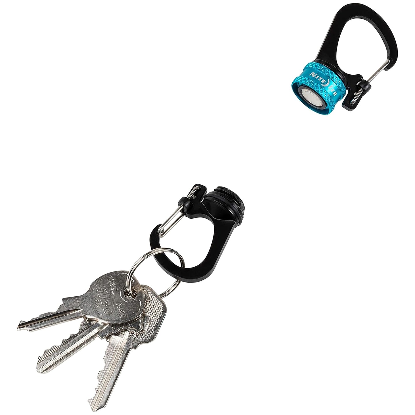 Karabińczyk Nite Ize SlideLock 360 st. Magnetic Locking Dual Carabiner - Blue