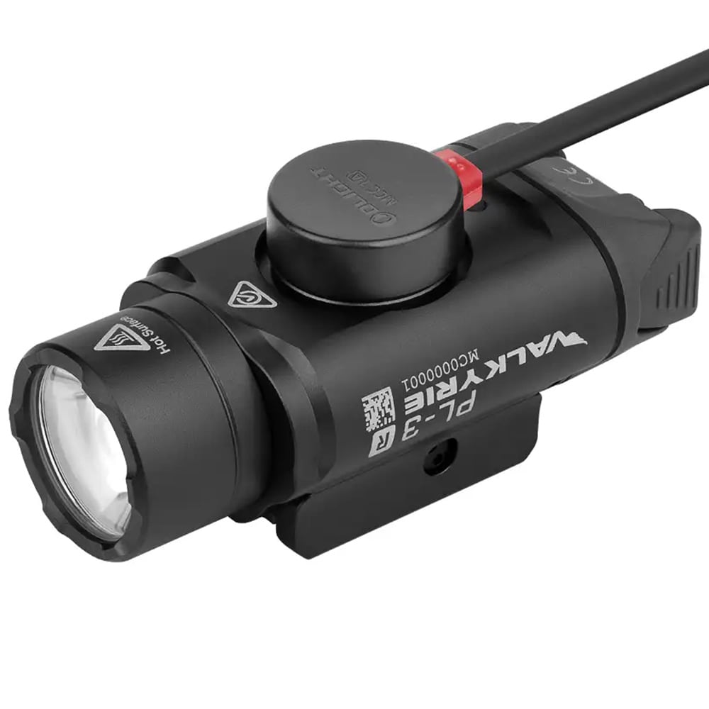 Latarka na broń Olight PL-3R Valkyrie Black - 1500 lumenów